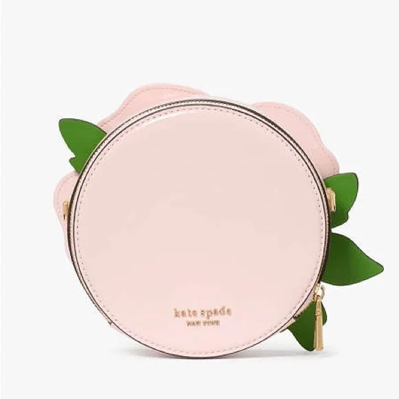 SOLD! kate spade NWT! $268 MSRP In The Garden 3d Flower Micro Crossbody - Picture 5 of 8